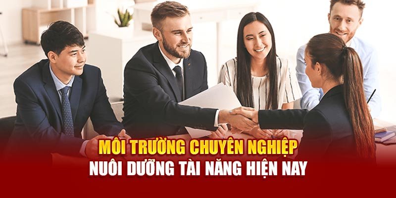 Môi trường chuyên nghiệp nuôi dưỡng tài năng hiện nay